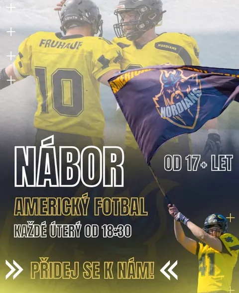 POJĎ HRÁT AMERICKÝ FOTBAL A STAŇ SE SOUČÁSTÍ NORDINS! 🏈🛡️🦁 Hledáme nové tváře do týmu! Od září rozjíždíme pravidelné 